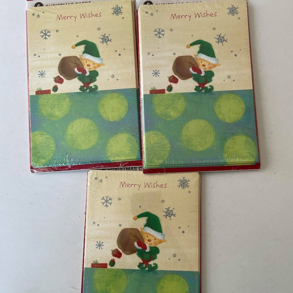 NWT- Set of 3 Packs of Christmas Cards